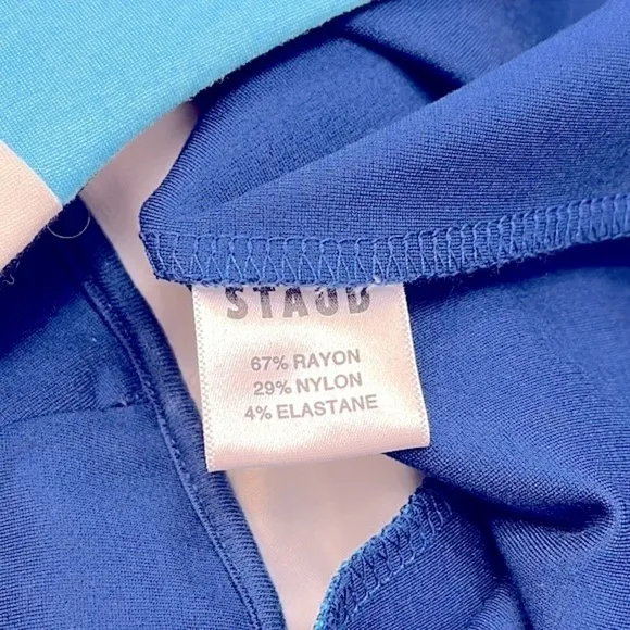 NWT Women’s Staud Cruise Colorblock Bike Shorts Size Small
