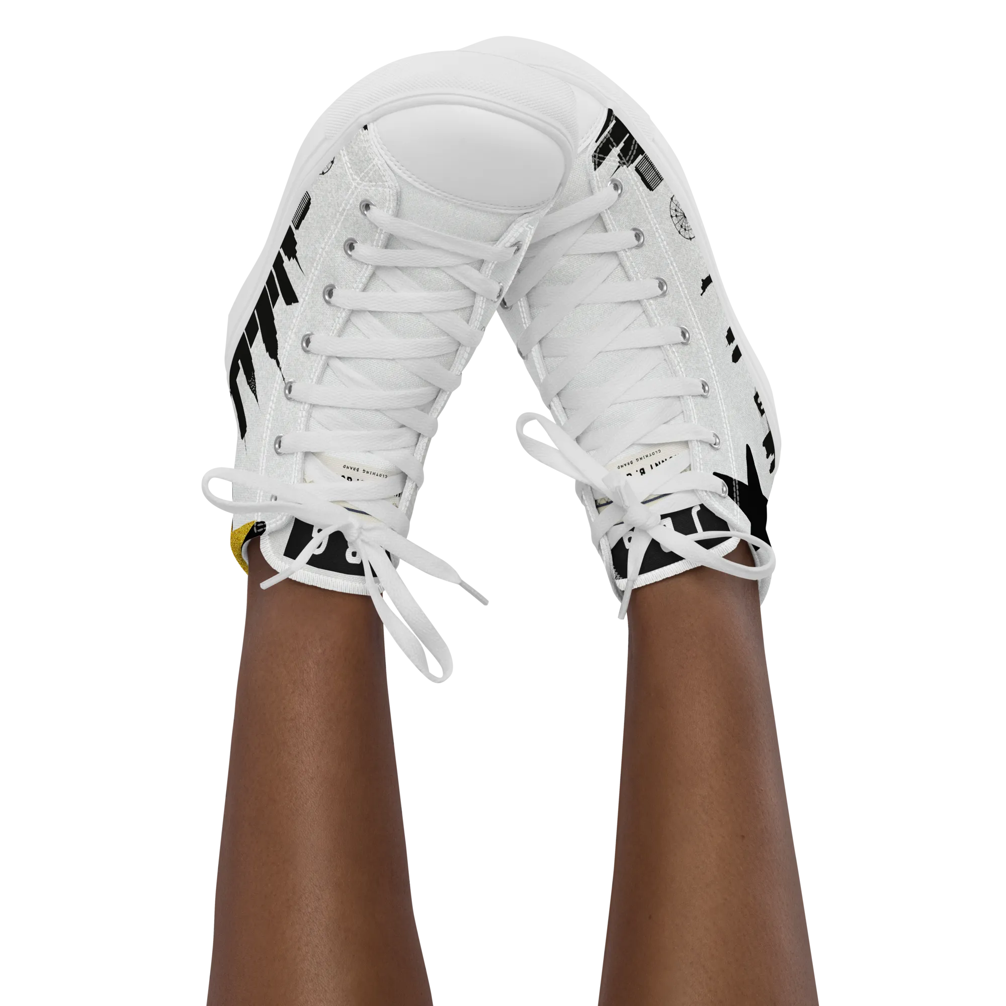 NYC - Women’s high top canvas shoes