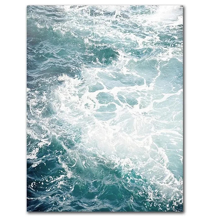 Ocean Wave Landscapes Wall Art