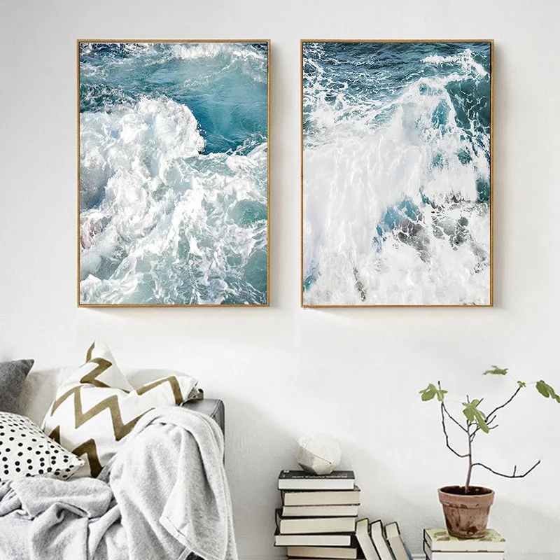 Ocean Wave Landscapes Wall Art