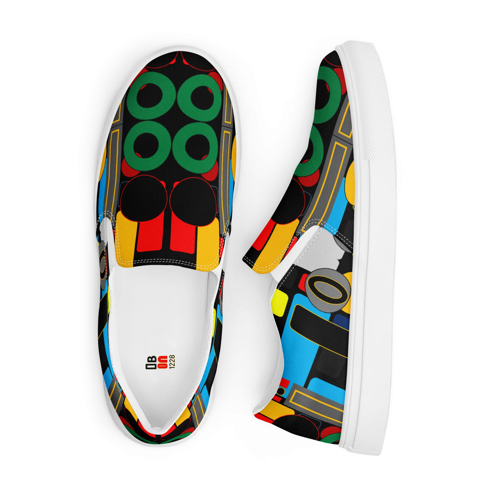 OD Women’s OBON SYM-Inspired slip-on canvas shoes