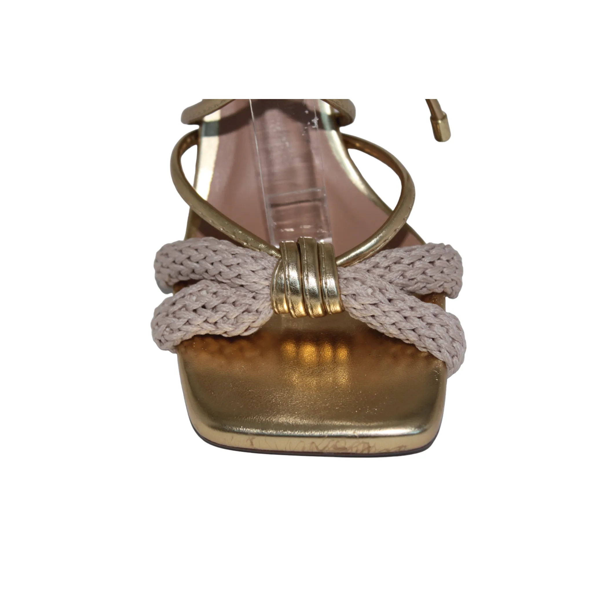 Open Toe Ankle Tie Up Heels