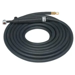 ORS Nasco 24W TIG Torch Package, Water Cooled, 180 A, Rigid Head, 60°, 25 ft Cable, Braided Rubber, 24W-25-R