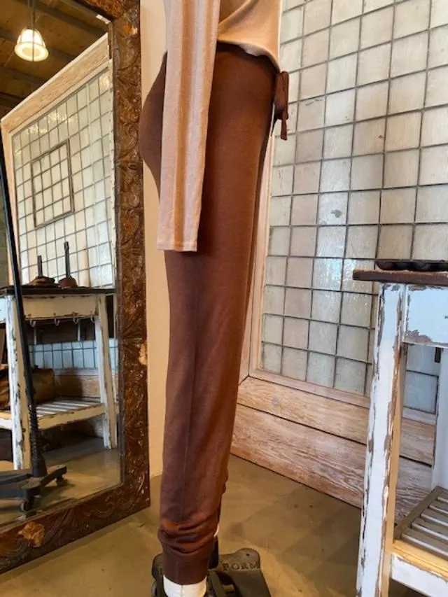 Parker Blue Nityagatta Cashmere Joggers