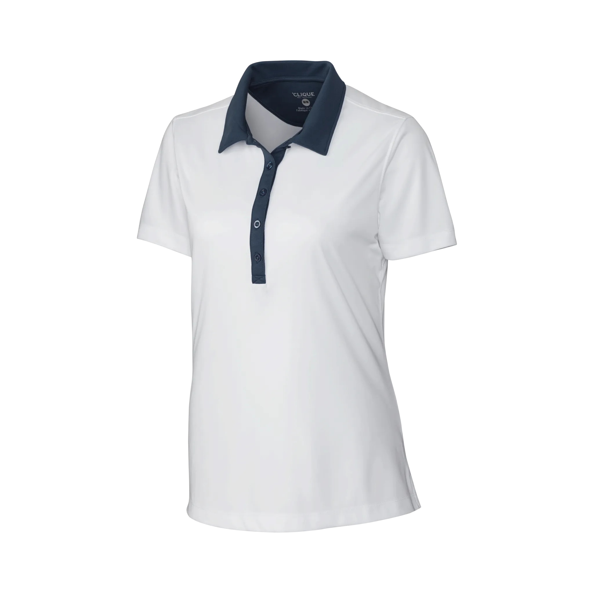 Parma Colorblock Tech Jersey Womens Polo - Darks
