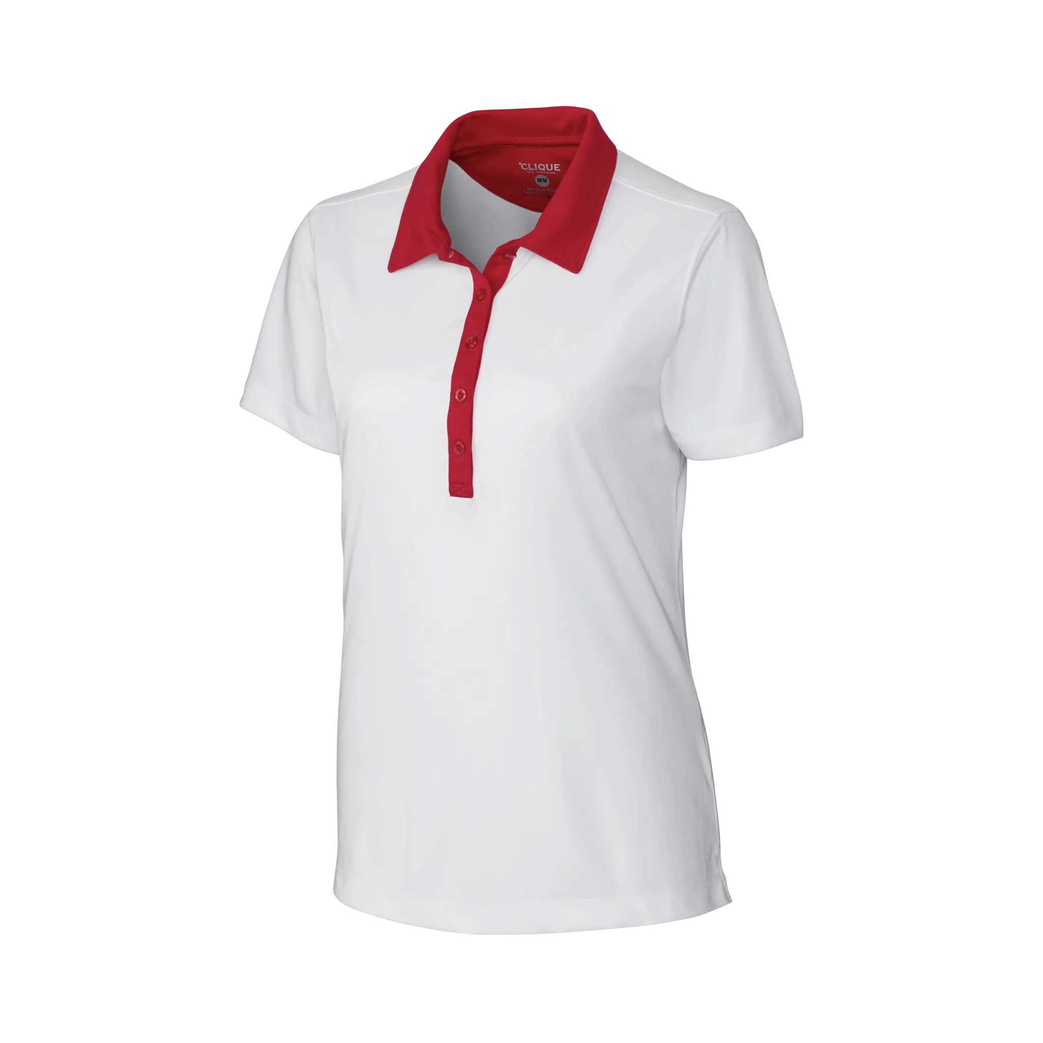 Parma Colorblock Tech Jersey Womens Polo - Darks