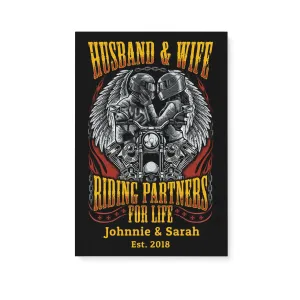 PERSONALIZED - Husband & Wife - Premium Matte Canvas