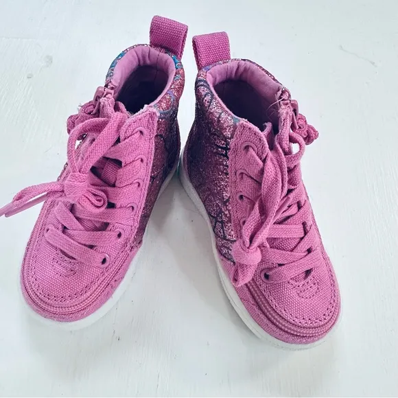 Pink Printed Canvas BILLY Classic Lace Highs size 5M new