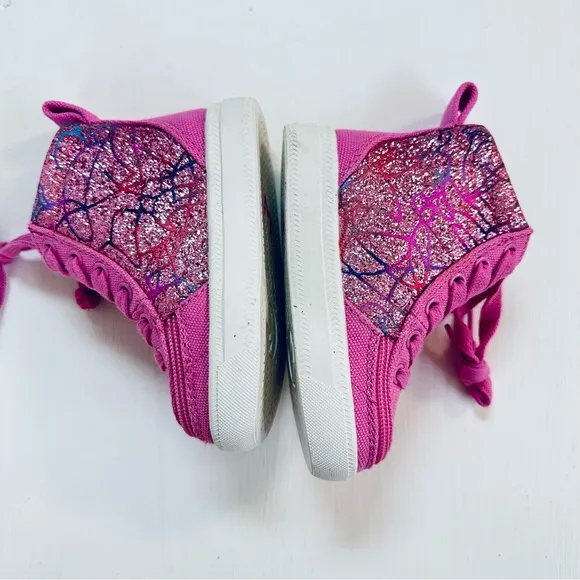 Pink Printed Canvas BILLY Classic Lace Highs size 5M new