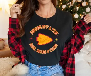 Pissing Off a Few Dads, Brads & Chads Black Tee