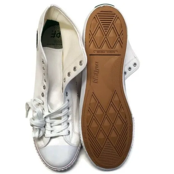 PJ Flyers By New Balance Mens Center Hi Fashion Canvas Sneakers White Size 17