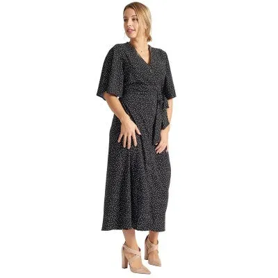 Polka Dot Maxi Dress
