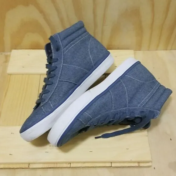 Polo by Ralph Lauren Denim high top Sneakers Mens size 11 1/2