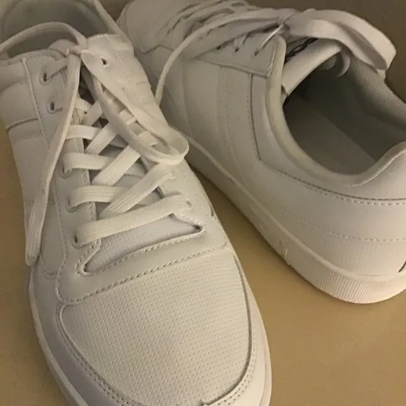 Pony mens white low top Athletic Sneakers US 13