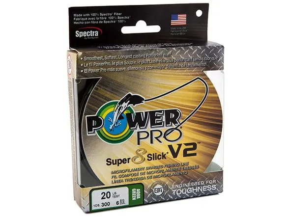 POWER PRO SUPER 8 SLICK MICROFILAMENT BRAIDED LINE