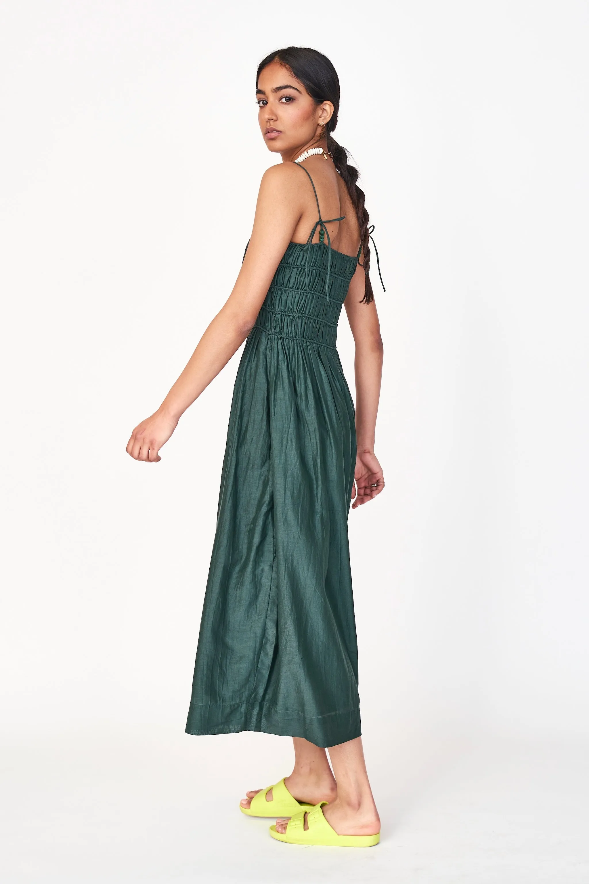 Puglia Dress in Palm