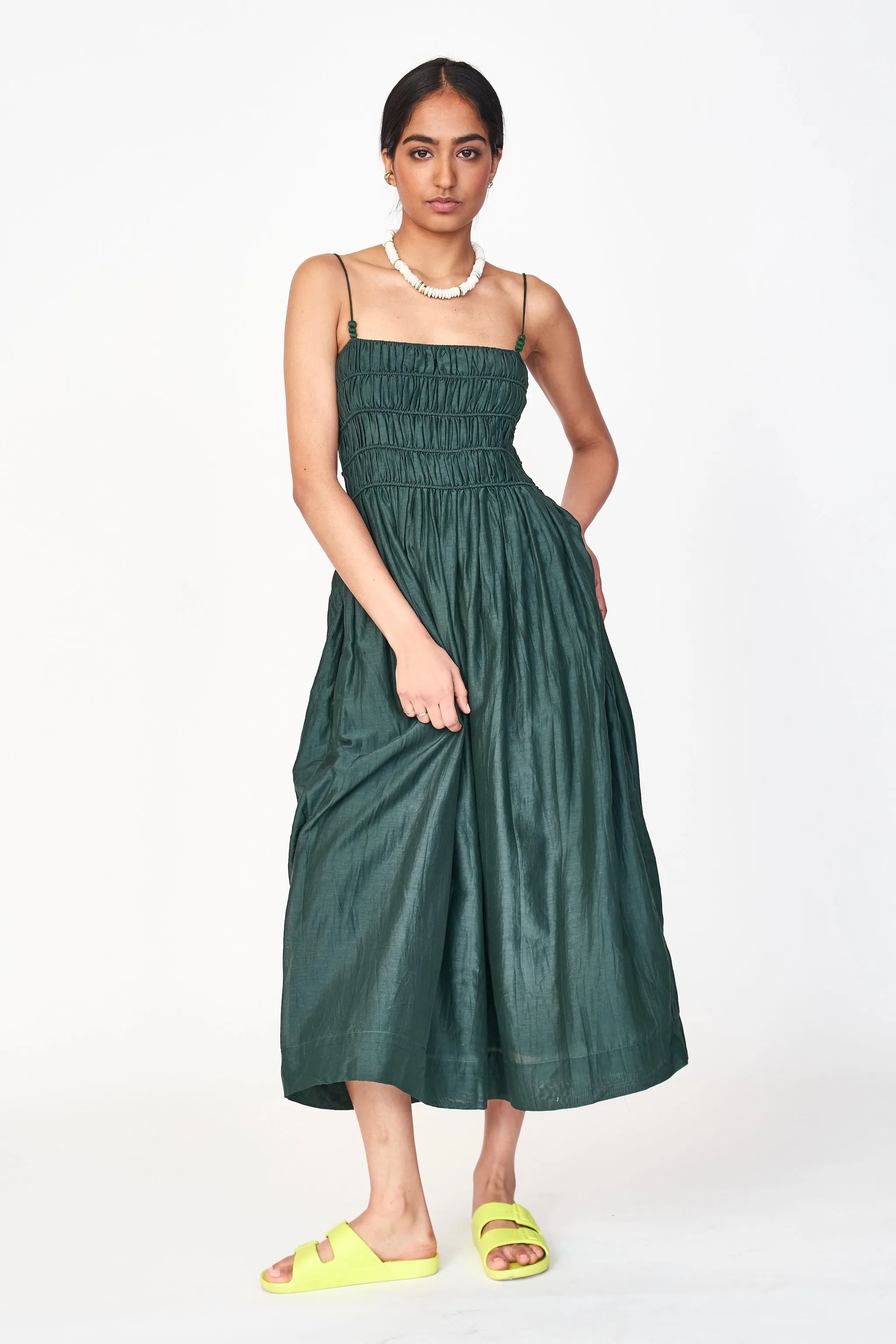 Puglia Dress in Palm