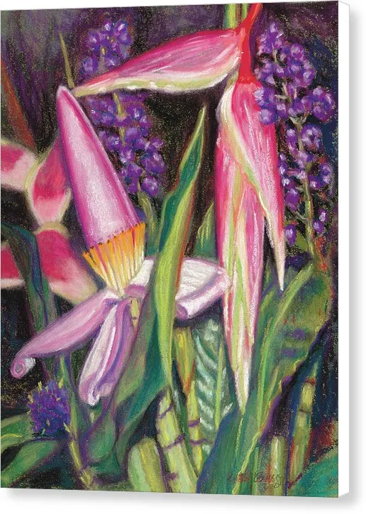 "Bloomin' Banana" - Canvas Print