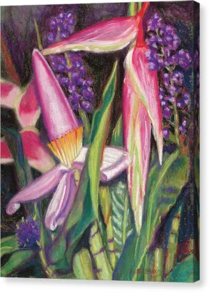 "Bloomin' Banana" - Canvas Print