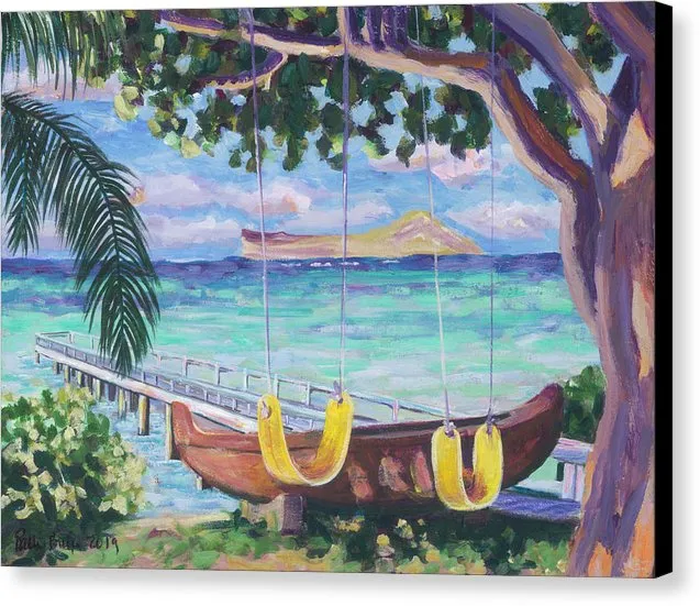 "Paradise Found" - Canvas Print