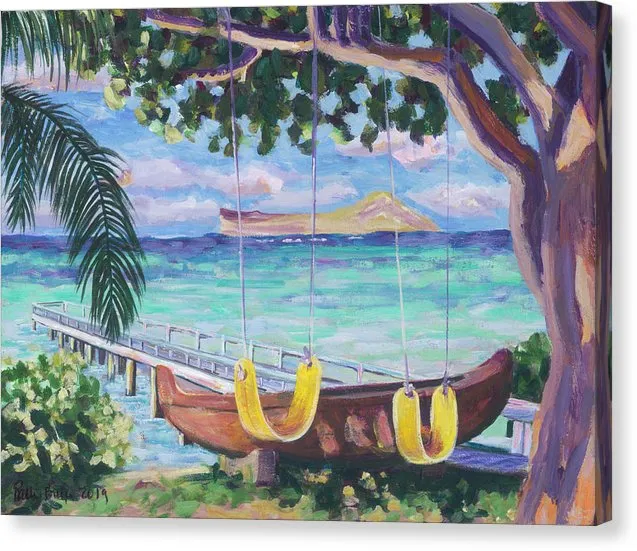 "Paradise Found" - Canvas Print