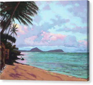 "Three Kokos" Hawai'i Sunrise, Koko Head - Canvas Print