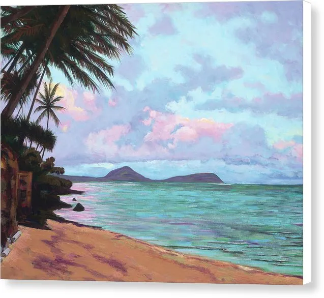 "Three Kokos" Hawai'i Sunrise, Koko Head - Canvas Print