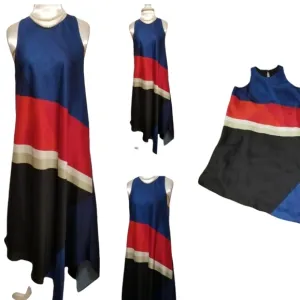RACHEL Rachel Roy Asymmetrical Sleeveless Midi Dress Size M