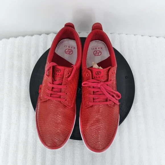Radii The Jax Snake Print Blood Python Low Top Sneakers
