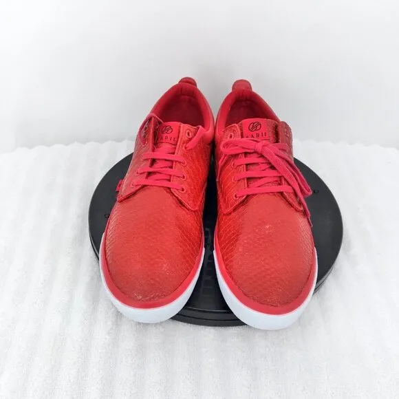 Radii The Jax Snake Print Blood Python Low Top Sneakers