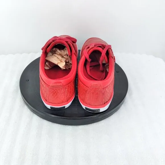 Radii The Jax Snake Print Blood Python Low Top Sneakers