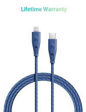 RAVPower - C-Lightning Cable Blue
