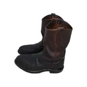 Red Wing Boots Mens Size 8.5 D 4470 Pecos Brown Leather Steel Toe Workwear Work