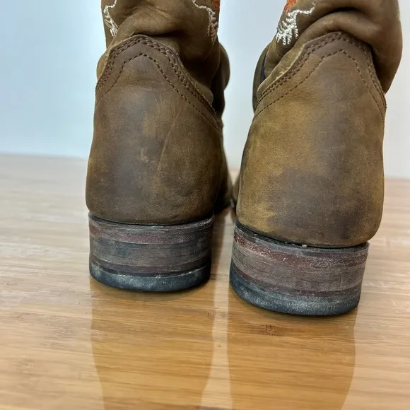 REYME SUNFLOWER FLORAL EMBROIDERED SIZE 6.5 BOOTS