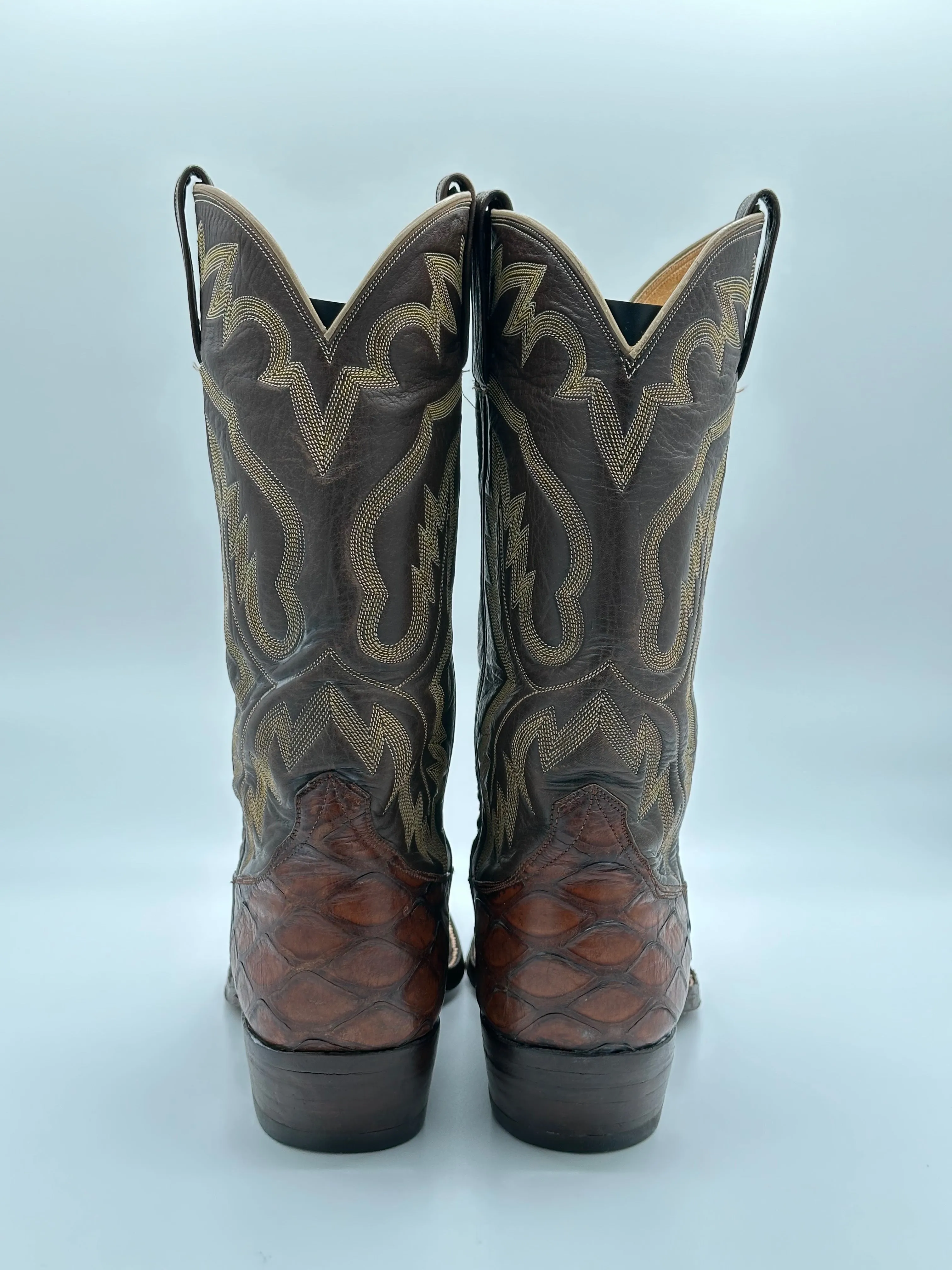 Rios Boot Company Custom Preban Anteater Cowboy Boots size 8 D