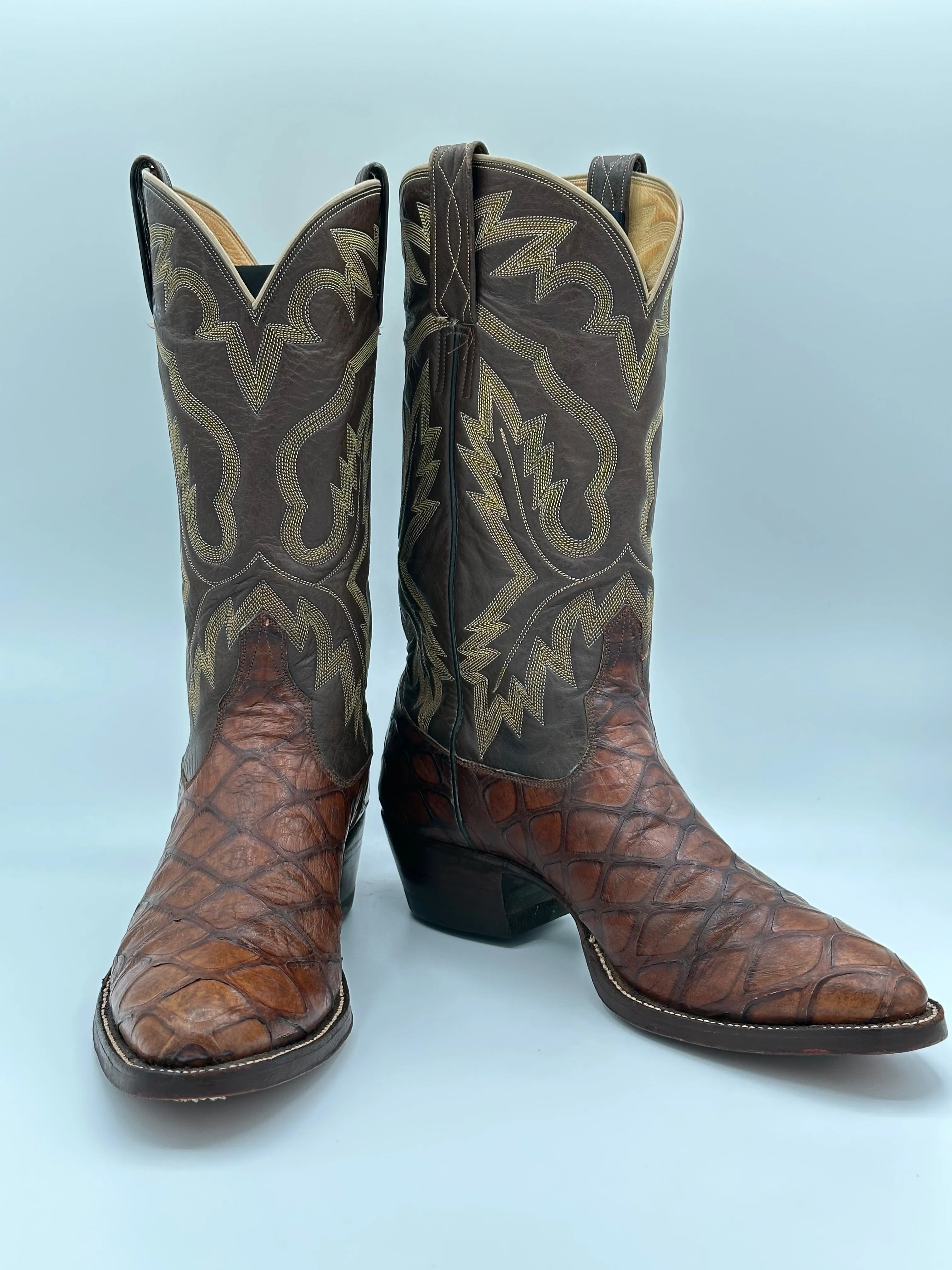 Rios Boot Company Custom Preban Anteater Cowboy Boots size 8 D