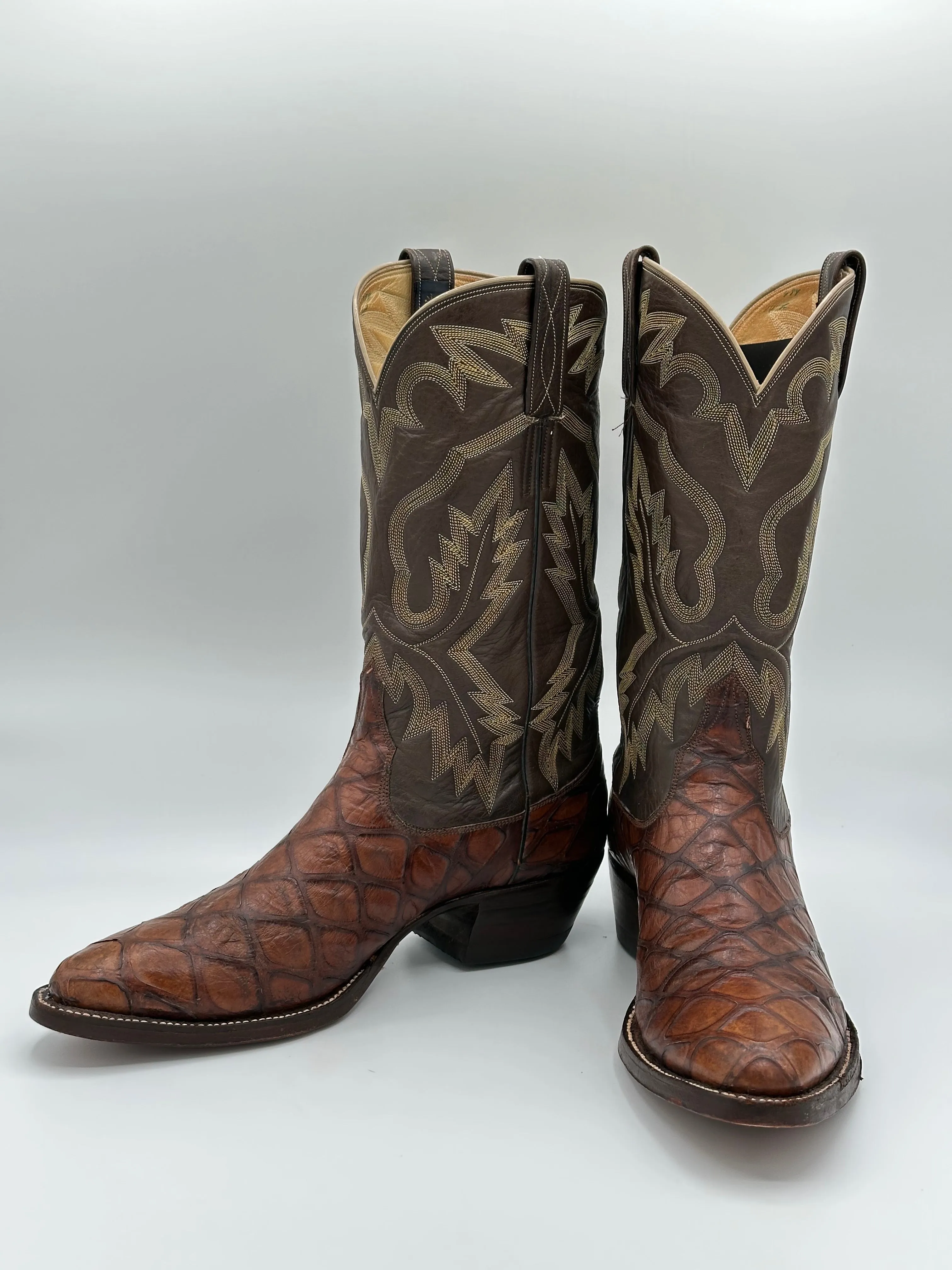 Rios Boot Company Custom Preban Anteater Cowboy Boots size 8 D
