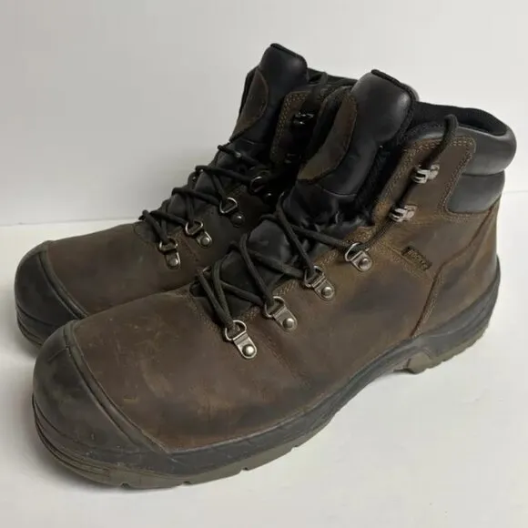 Rocky Men’s Worksmart, Composite Toe Work Boots Brown, Size 13 M