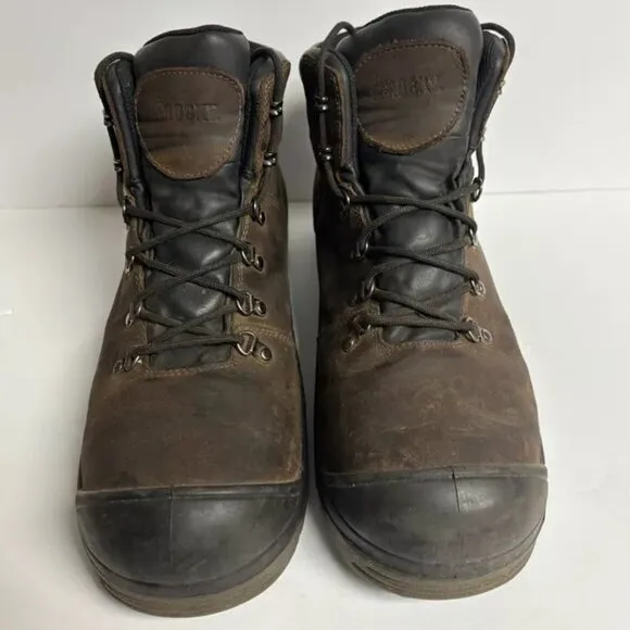 Rocky Men’s Worksmart, Composite Toe Work Boots Brown, Size 13 M
