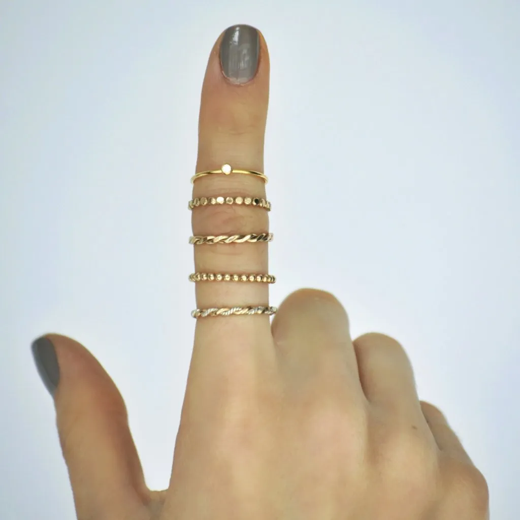 SALE-Braided Ring
