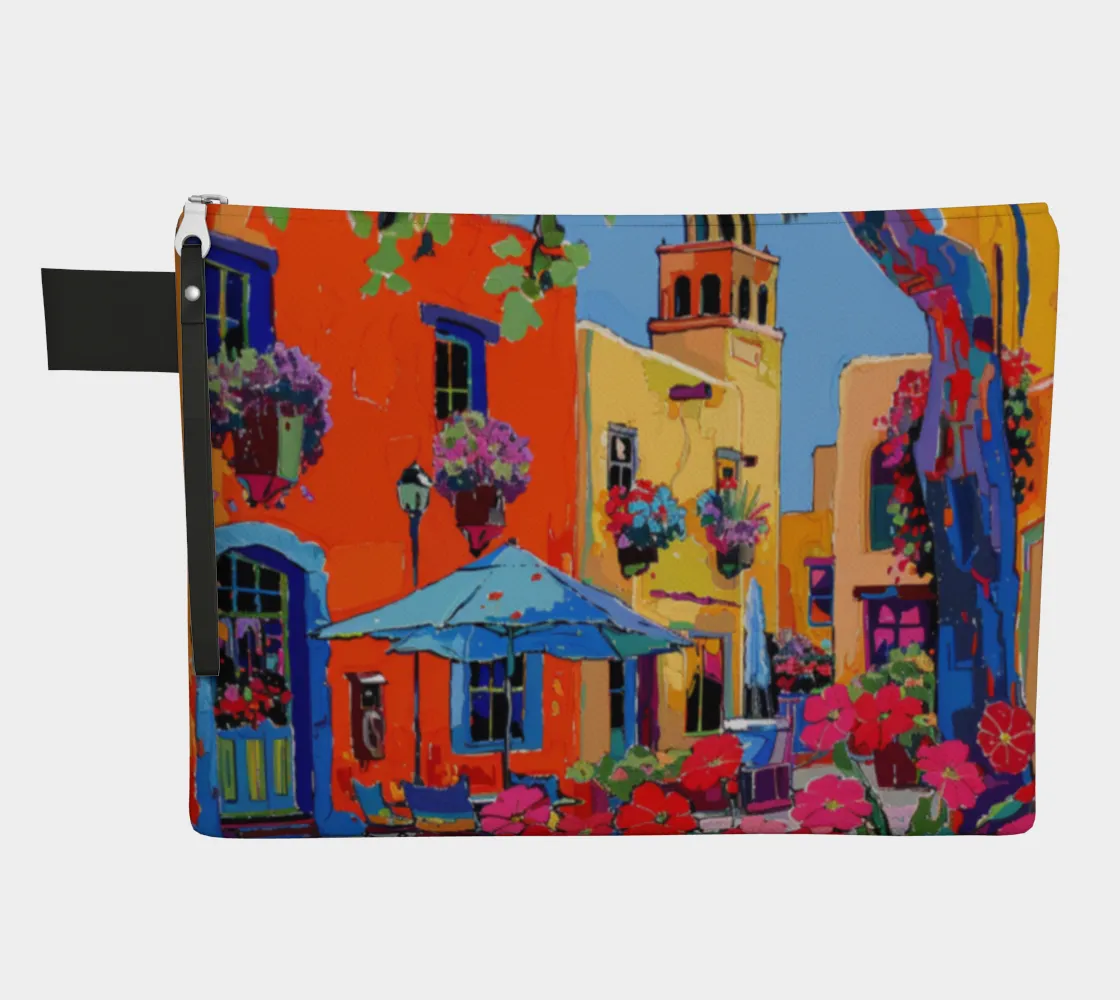 Santa Fe Sq Zipper Carry-all