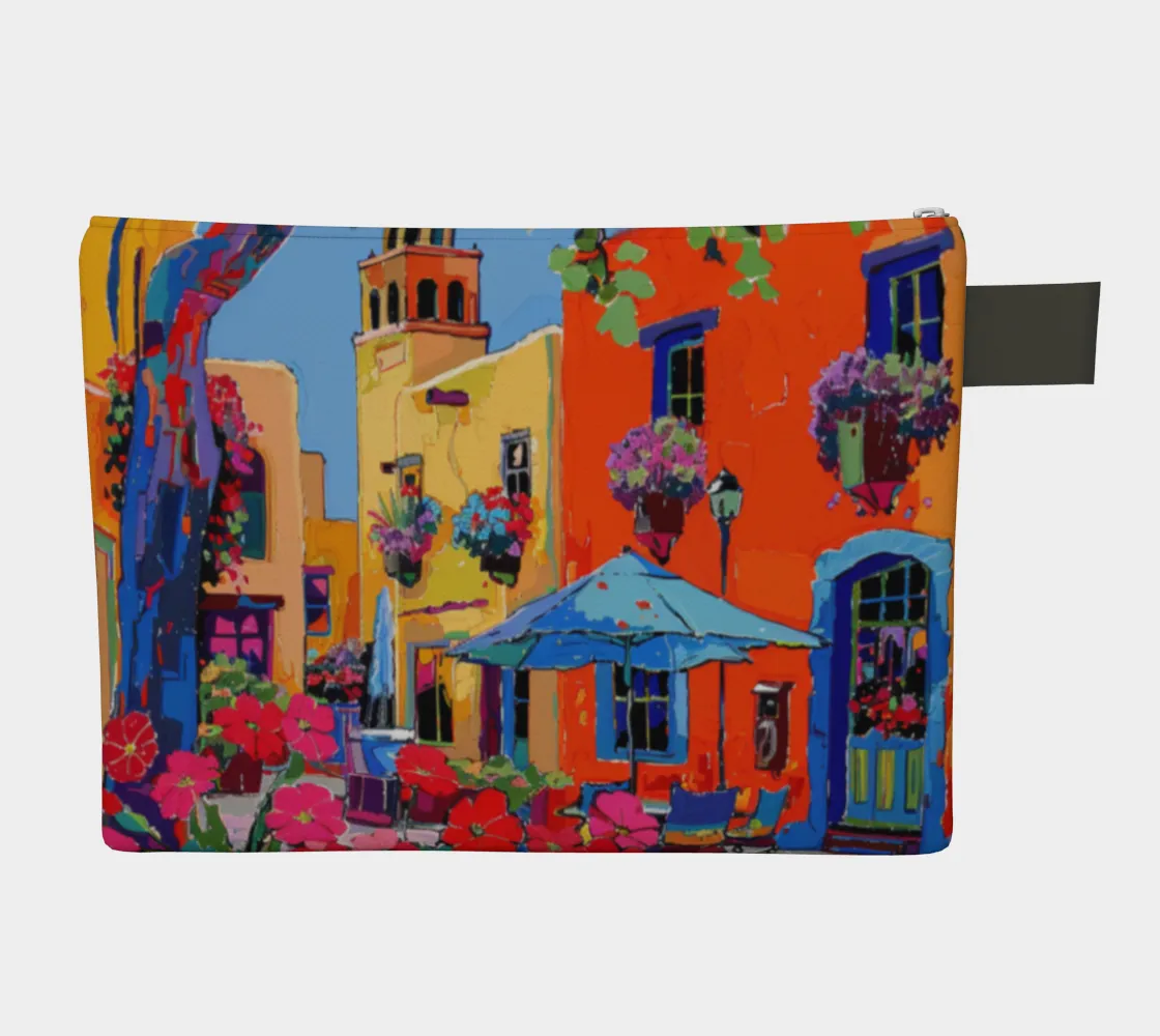 Santa Fe Sq Zipper Carry-all