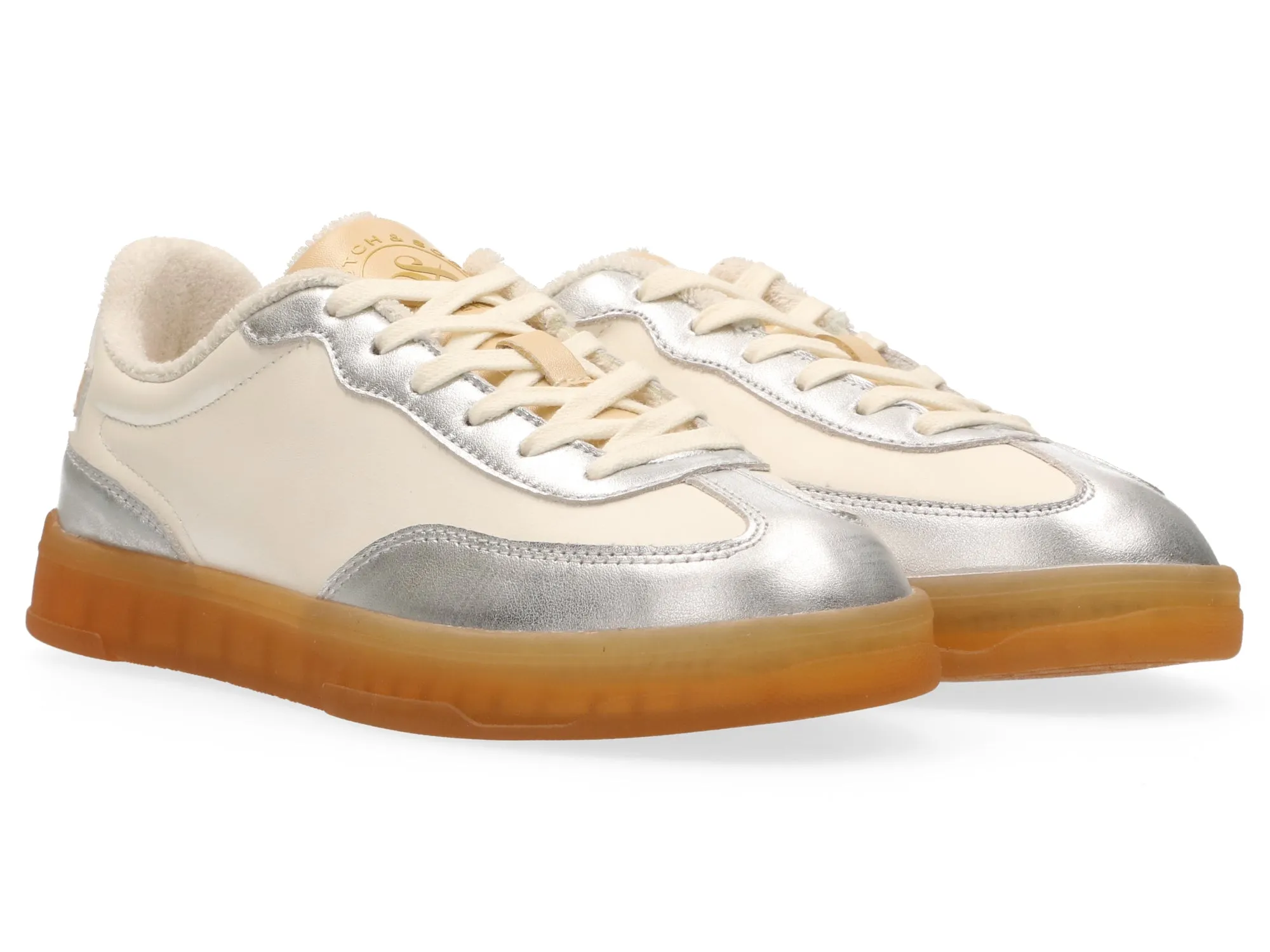 Scotch & Soda Nixie Sneaker - Silver/Cream