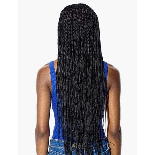 Sensationnel Cloud9 Ruwa 4x4 Swiss Braided Lace Front Wig - BOX BRAID 36"