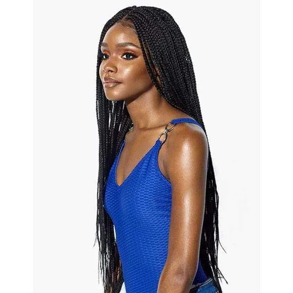 Sensationnel Cloud9 Ruwa 4x4 Swiss Braided Lace Front Wig - BOX BRAID 36"