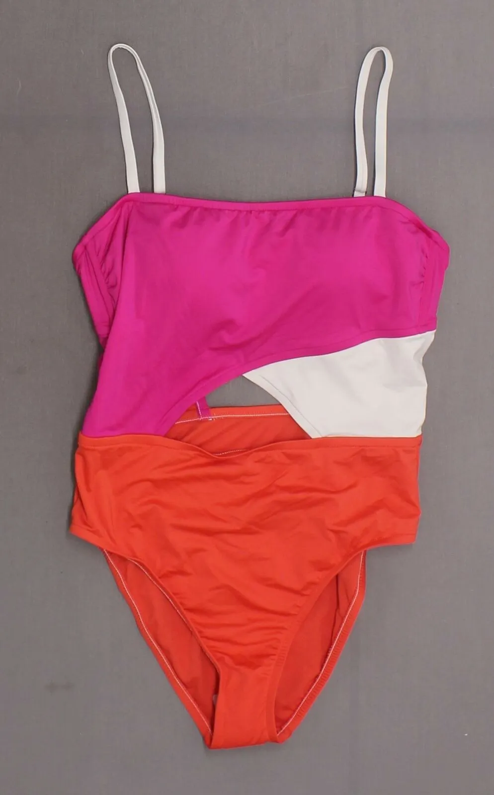 Shade & Shore Women's Cut Out Colorblock One Piece Swimsuit