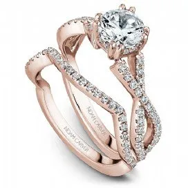 Shared Prong Engagement Ring B004-03RM