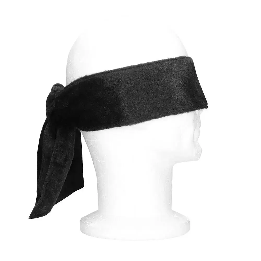 Shots Toys Black Velvet Tie Up for Bdsm Couples