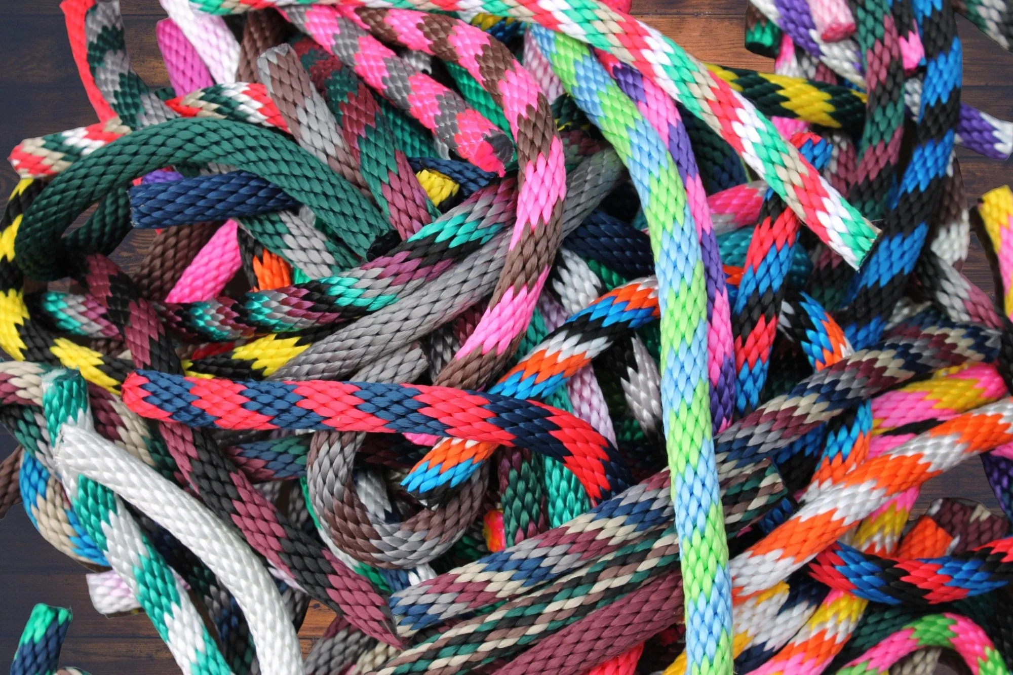 Silver Solid Braided Multifilament Polypropylene Rope