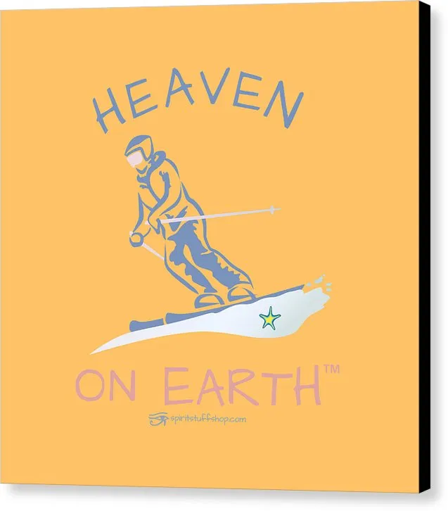 Skier - Canvas Print